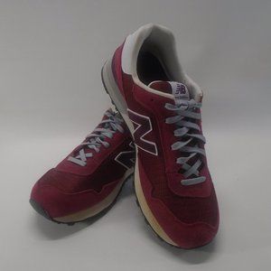 New Balance Mens 515 ML515CSA Burgundy Running Shoes Lace Up Low Top Size 10